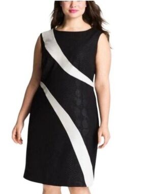 Adrianna Papell Woman Plus Size Dress 18W Classic 2X Cocktail Dress Semi Formal